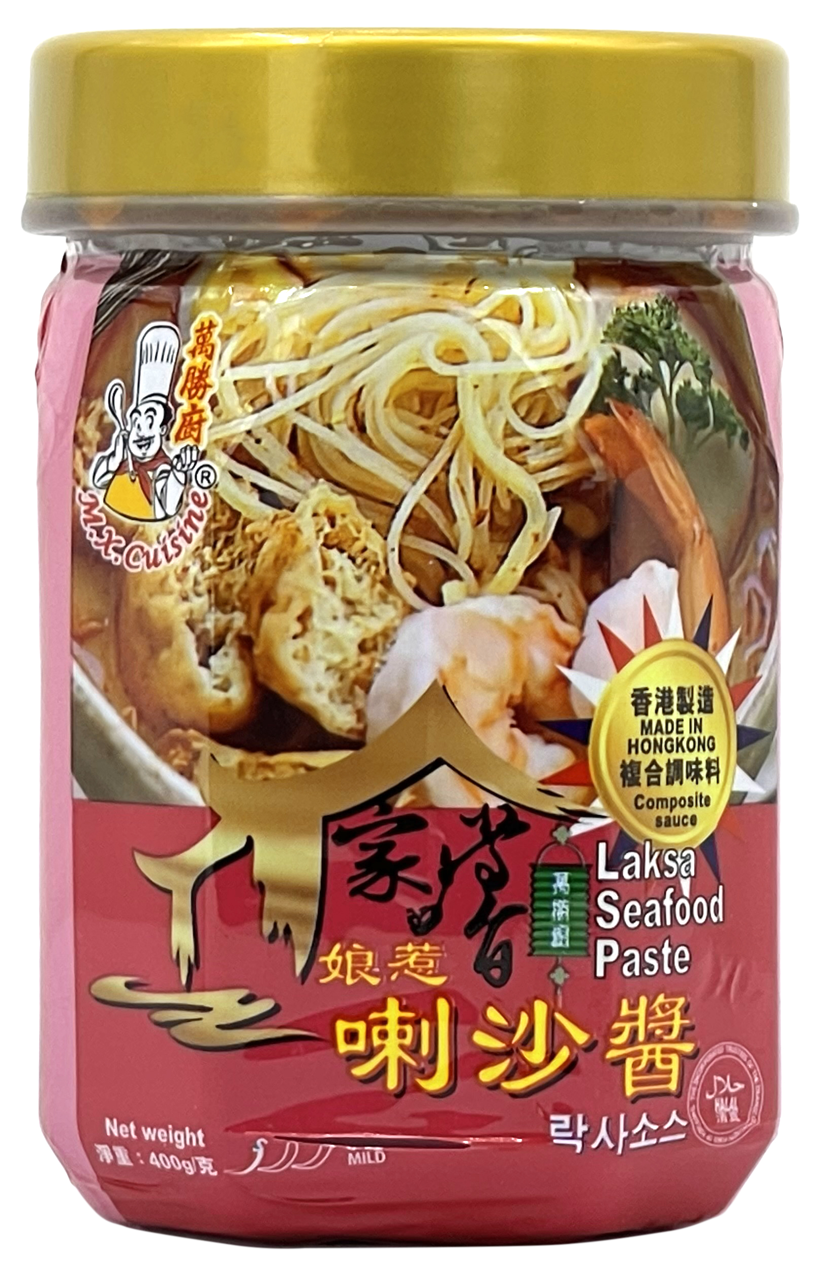 產品封面圖片：萬勝廚 - 娘惹喇沙醬 400g