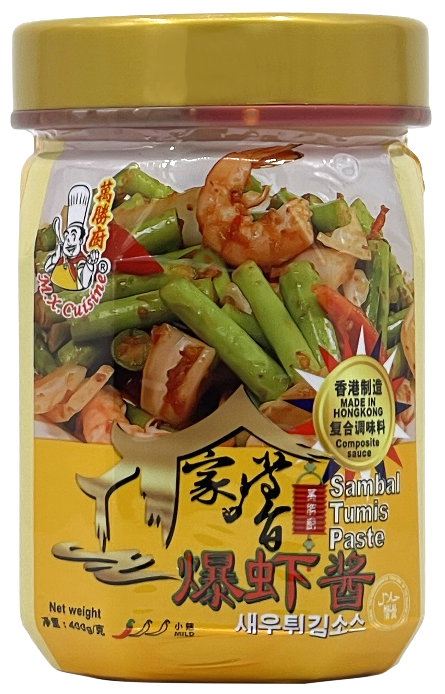 產品封面圖片：萬勝廚 - 爆虾醬 400g