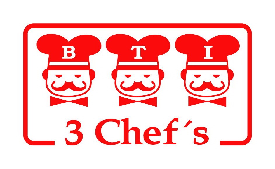 Brand Logo - 3 Chef's