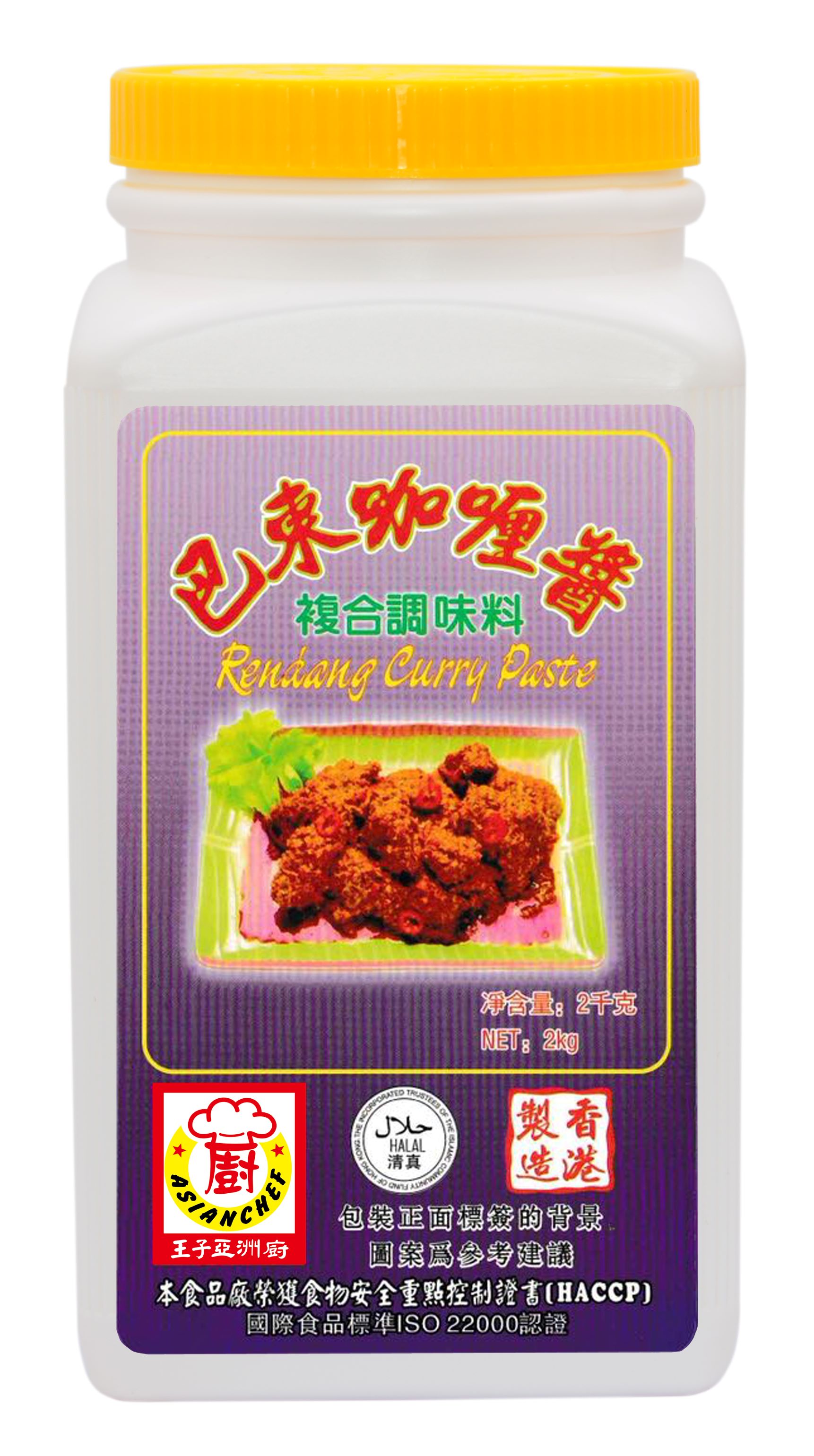 產品封面圖片：开云亞洲廚 - 巴東咖喱醬 2kg