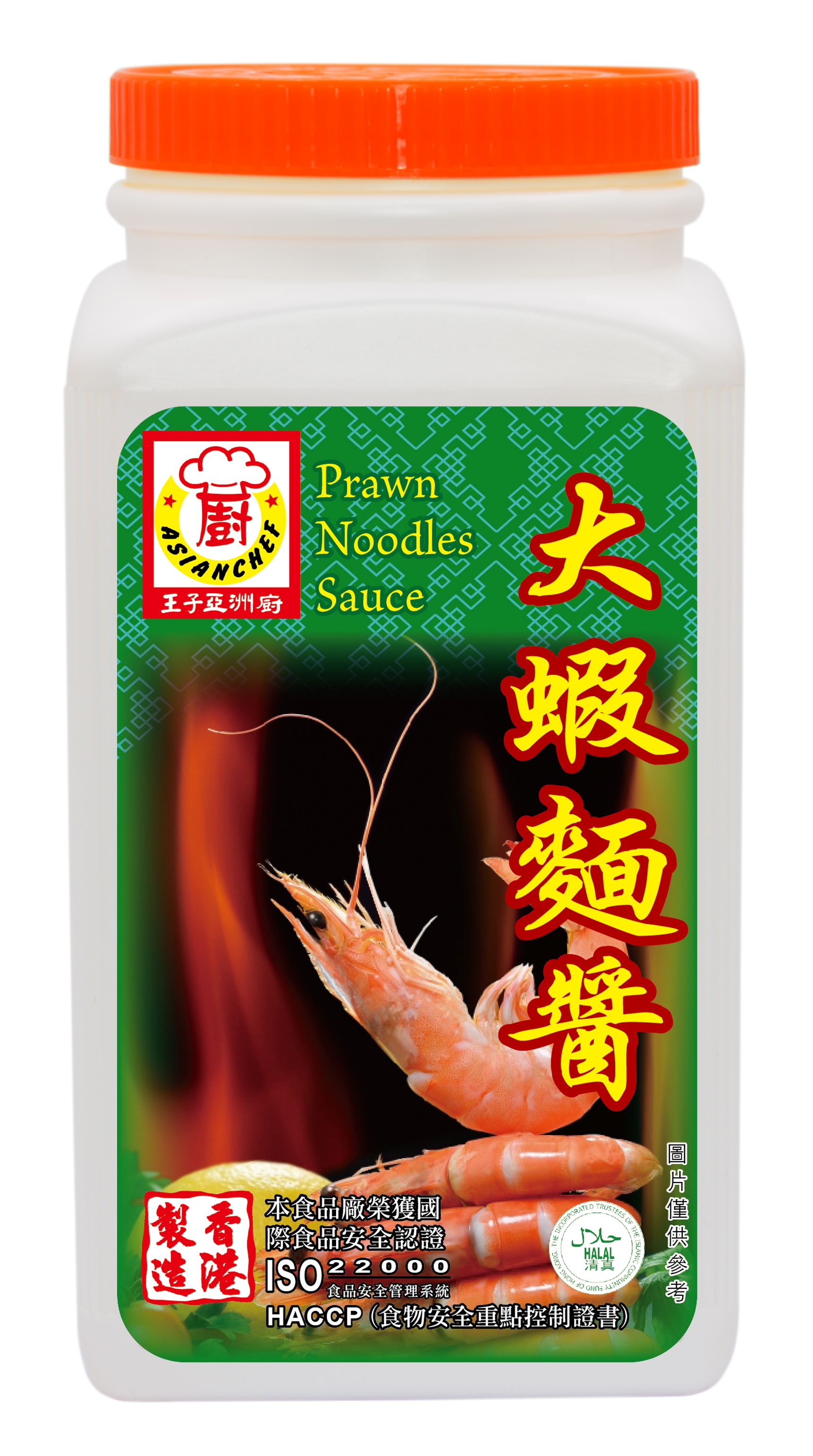 產品封面圖片：开云亞洲廚 - 大蝦麵醬 2kg