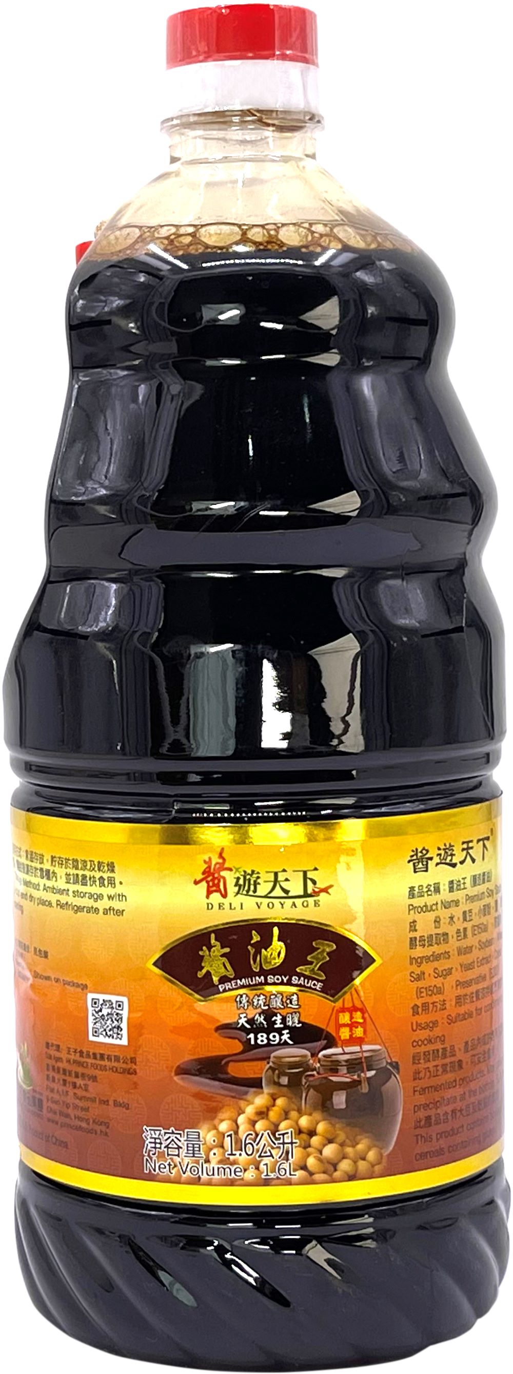 產品封面圖片：醬遊天下 - 醬油王 1.6L