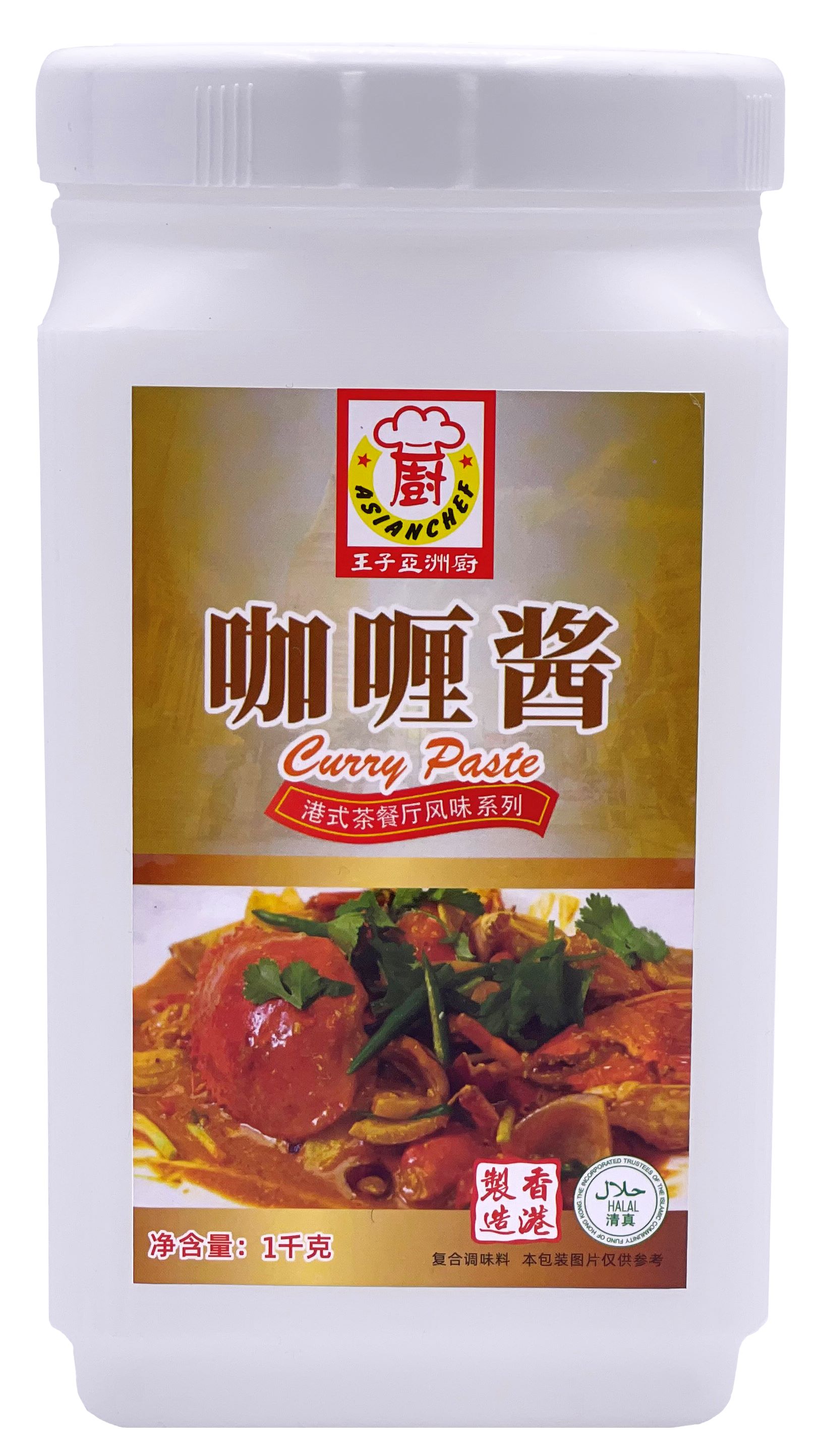 產品封面圖片：开云亞洲廚 - 咖喱醬  1kg