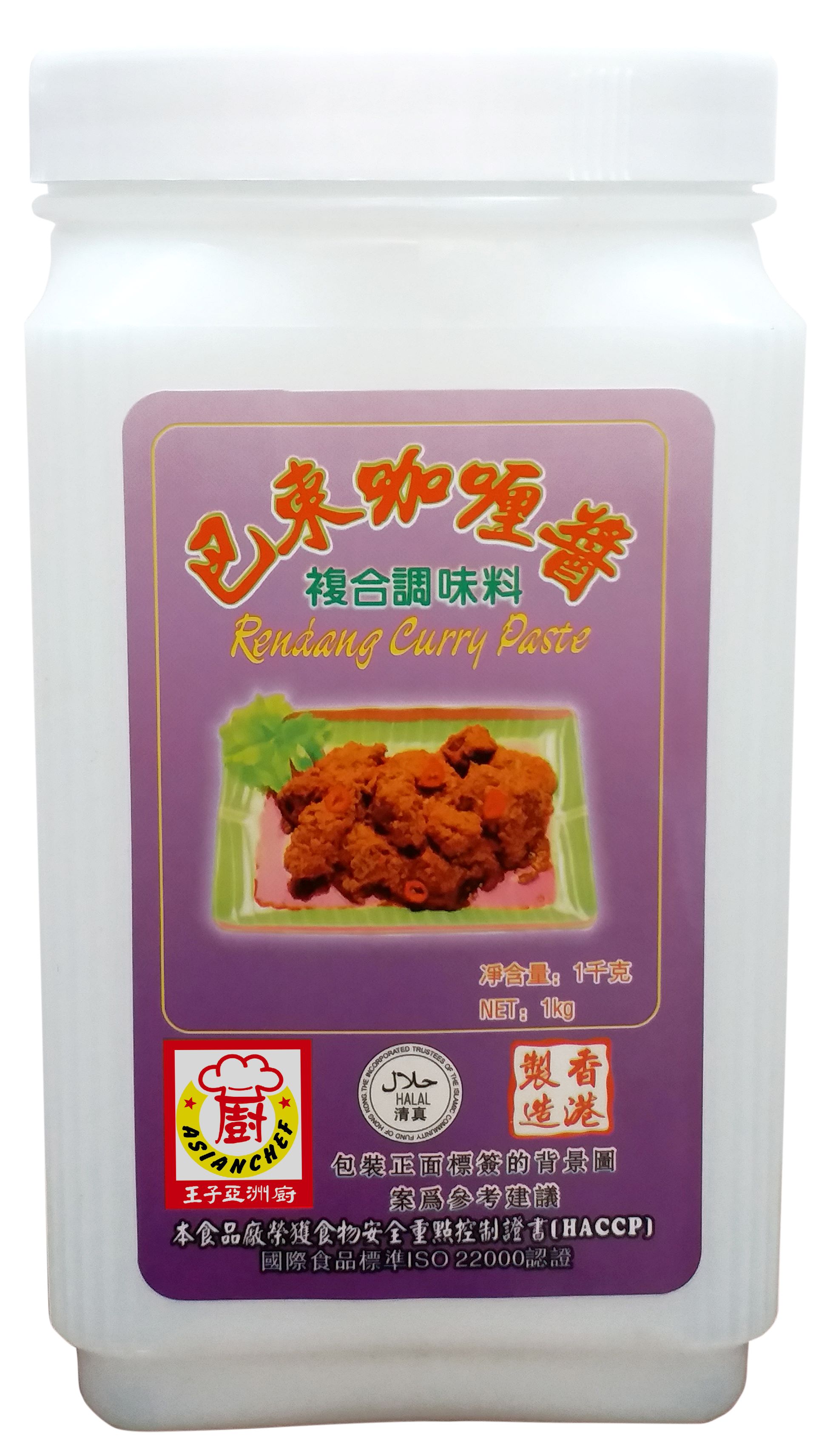 產品封面圖片：开云亞洲廚 - 巴東咖喱醬 1kg