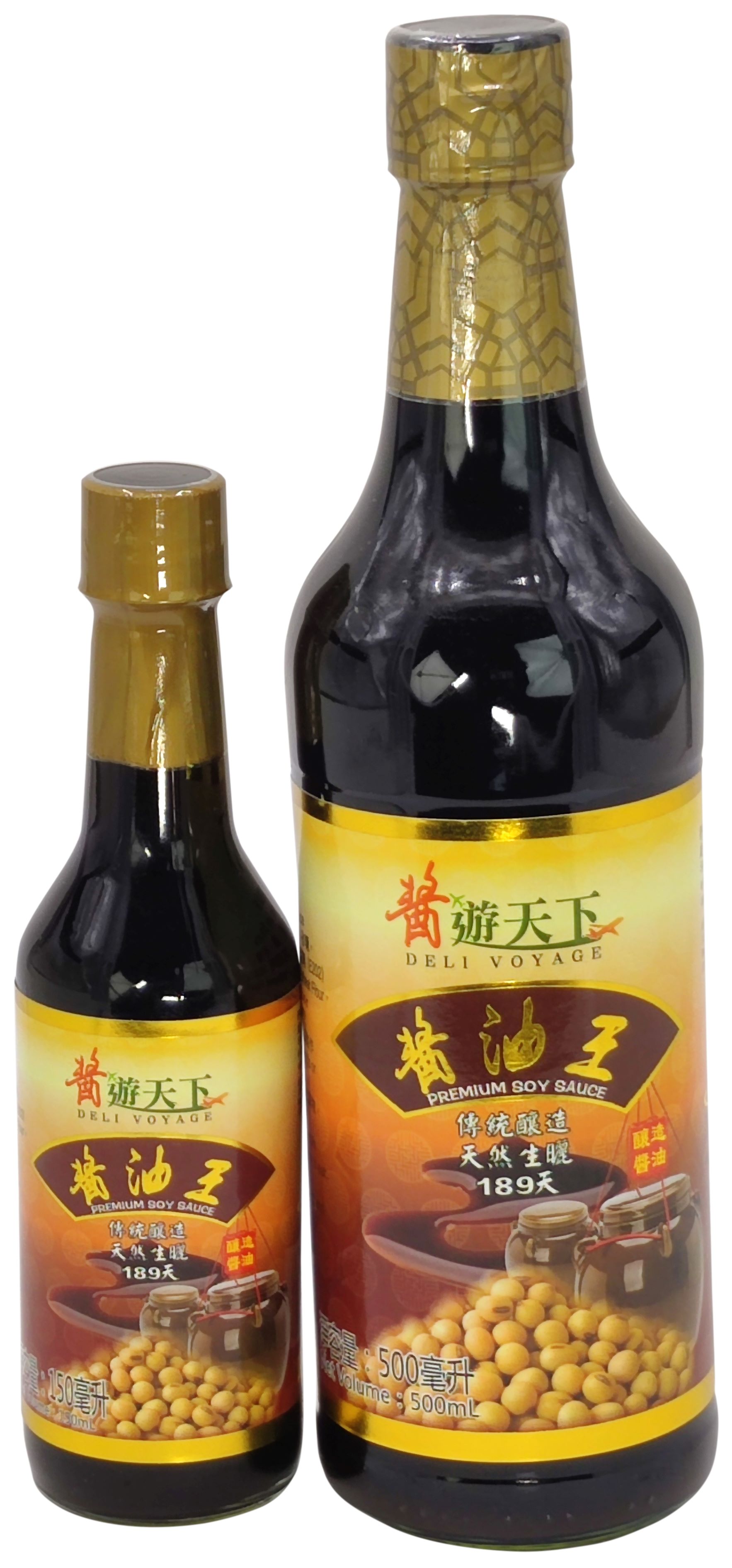 產品封面圖片：醬遊天下 - 醬油王 500ml & 150ml