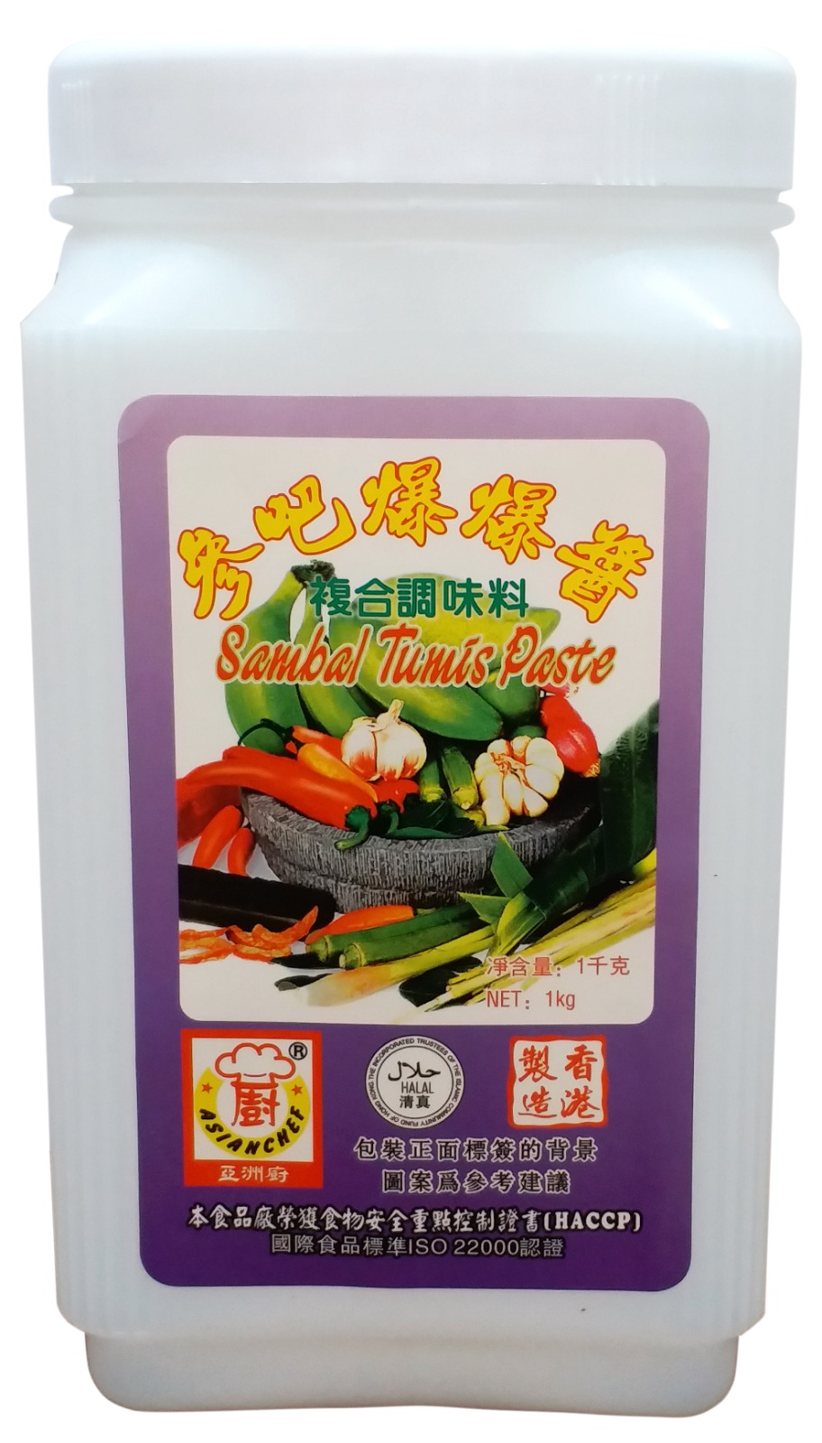 產品封面圖片：开云亞洲廚 - 參吧爆爆醬 1kg