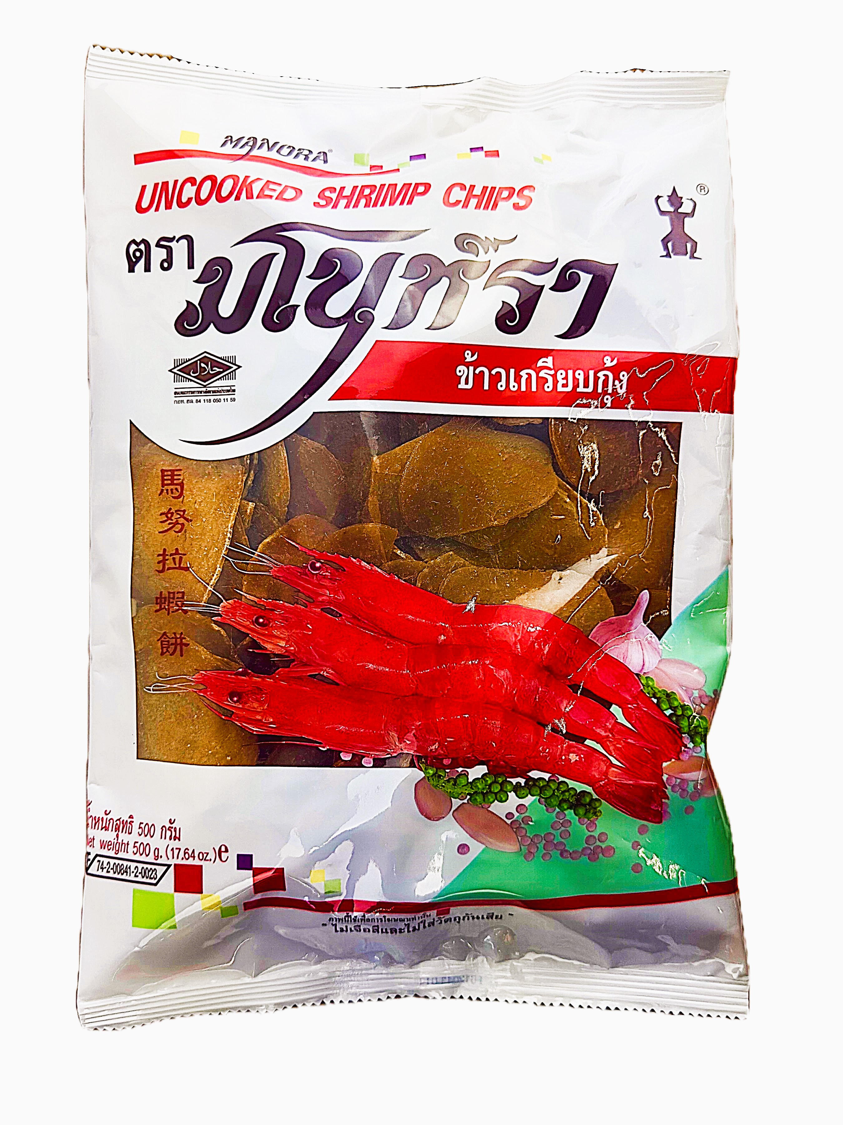 產品封面圖片： - Manora 泰國宋卡蝦片 500g